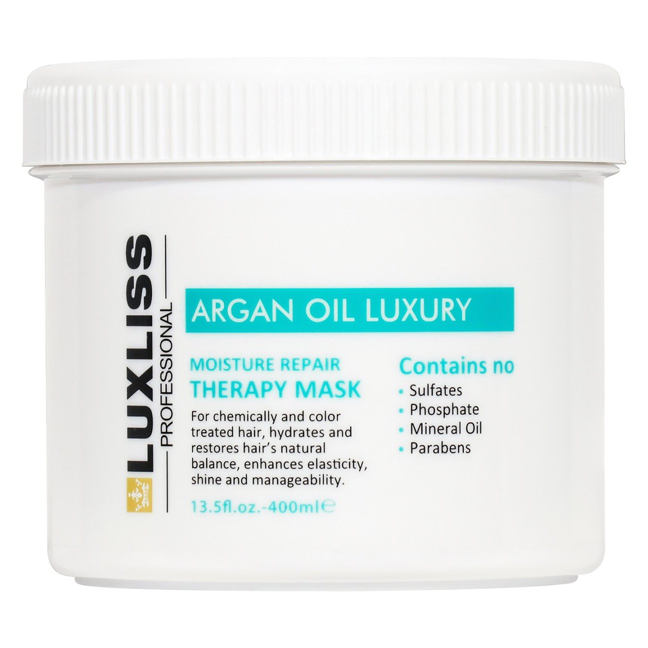 Argan Oil Luxury Moisture Therapy Repair Mask 400ML